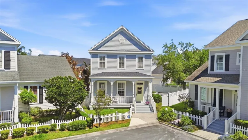 Front of Home with Porch