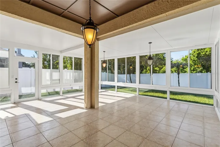 Expansive 'Florida Room' features premium