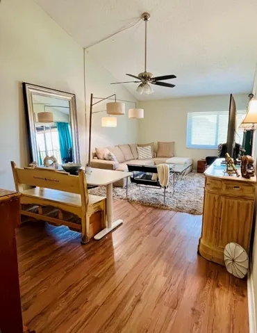Soaring 15 ft Ceilings!