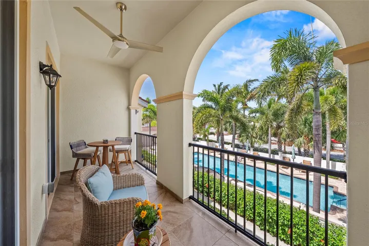 Beautiful view from your balcony!