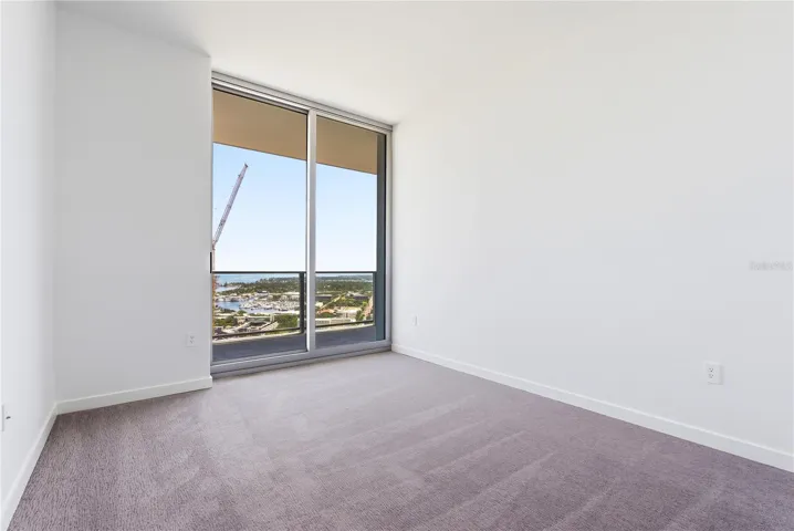 Bedroom With Skyline Views