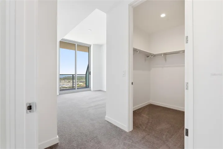 Private Hallway To Suite
