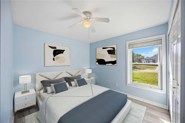 Virtual Stage, second bedroom.