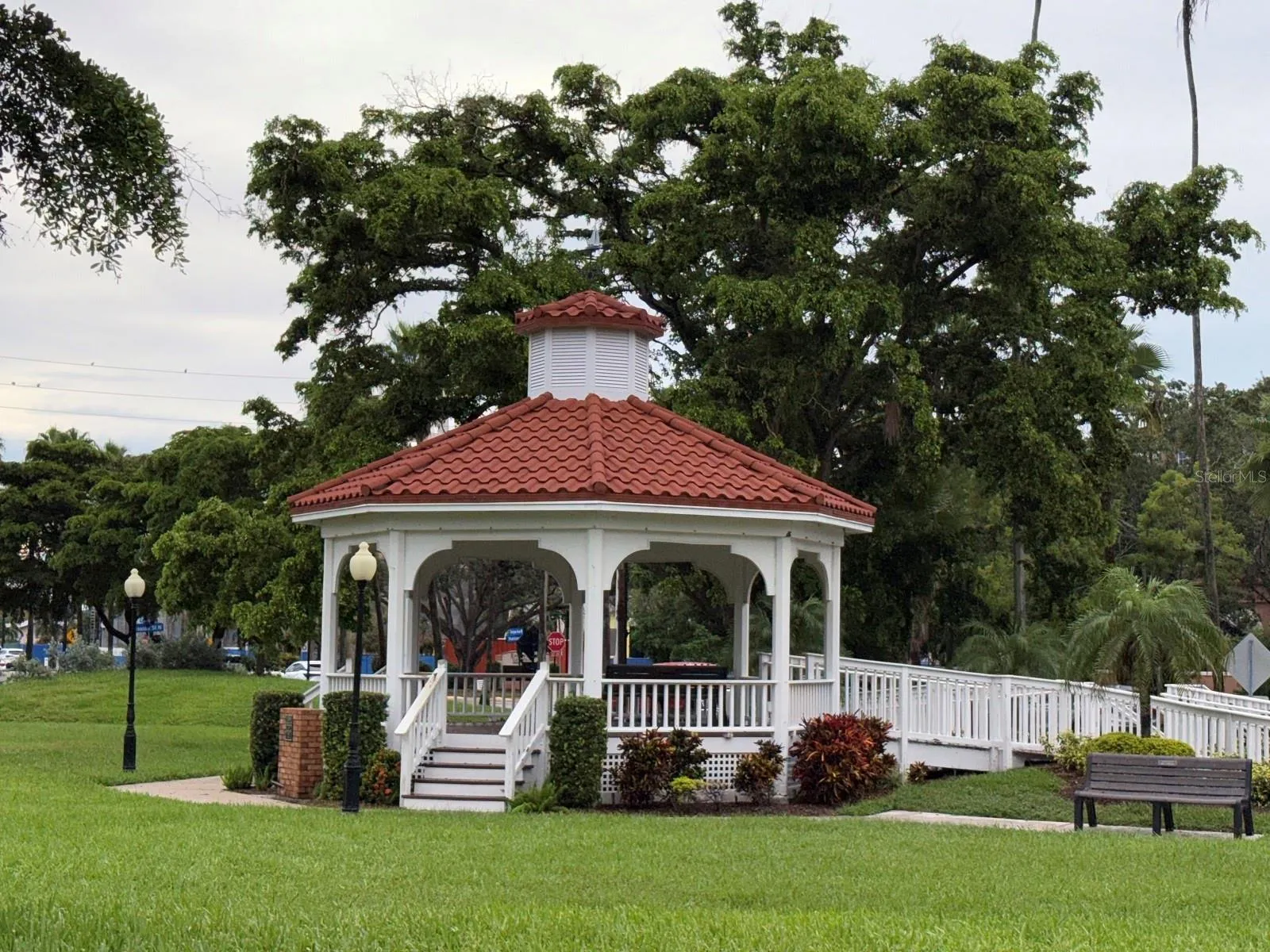 The Gazebo downtown. They hold concerts here.