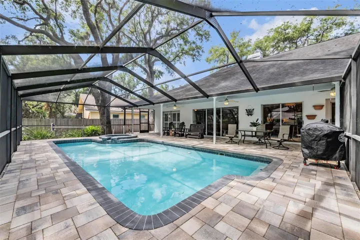 Amazing pool lanai
