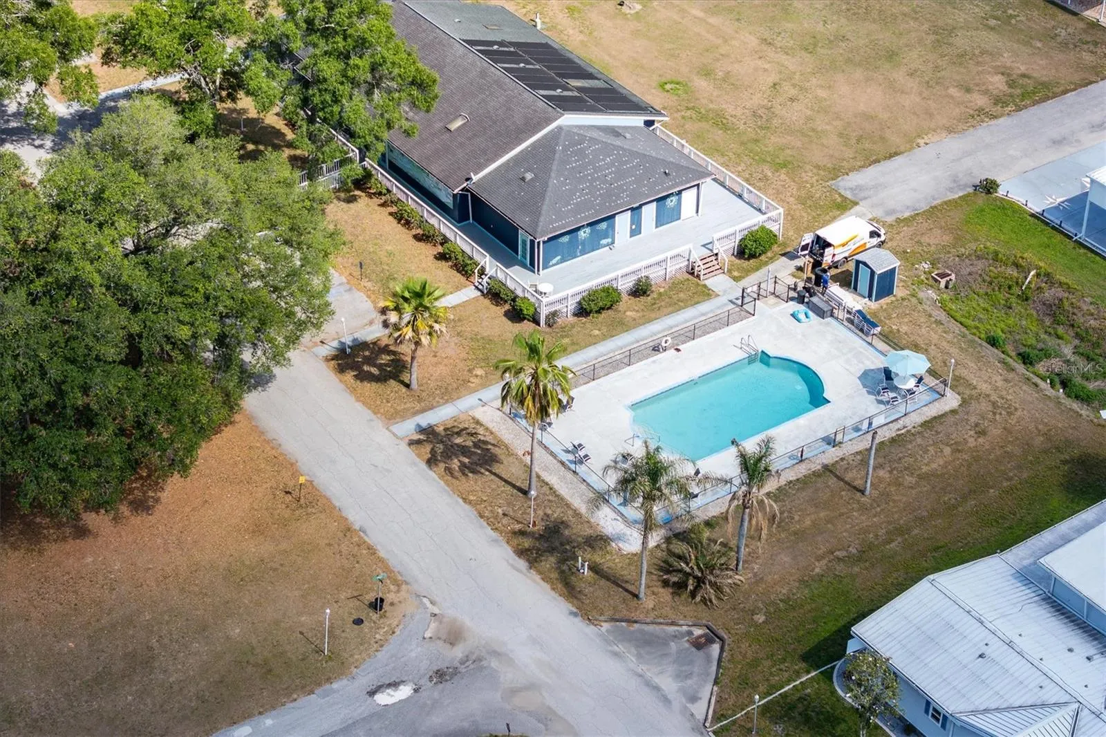 Pool and clubhouse
