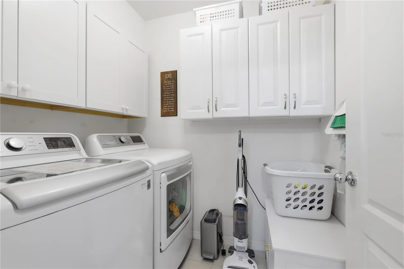 Laundry Upstairs