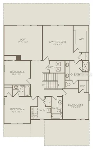 Floor Plan - Floor Two