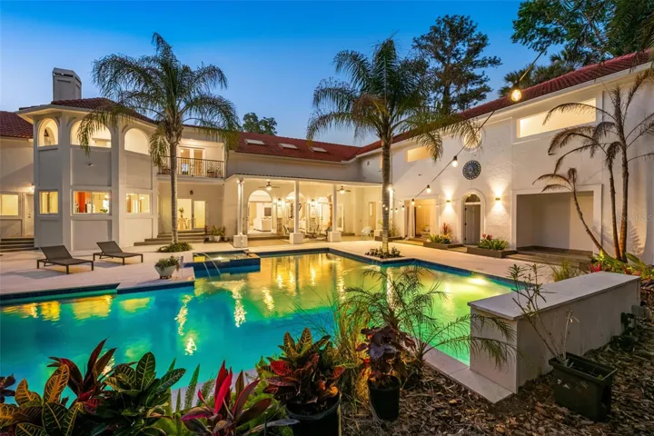 The outdoor pool and entertainment area itself is approximately 3,000 sqft & can accommodate as many guests as you would like to host! Every inch of this home was imagined, designed and built to perfection.
