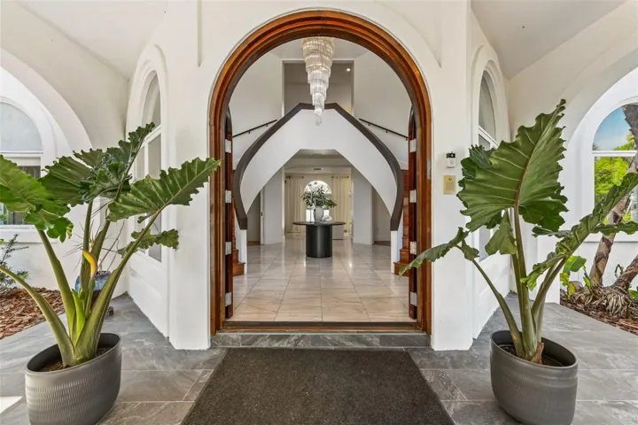 Double Door Entryway