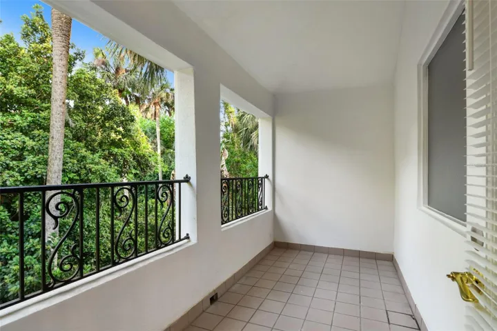 Private Balcony from Bedroom 6