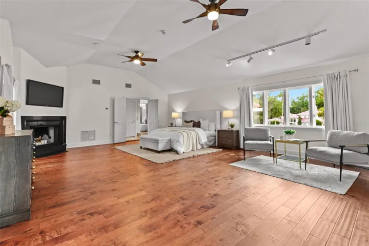 Primary Suite! The primary suite includes 3 balconies, 3 closets and a second laundry room totaling close to 1500 square feet by itself when you include the primary bathroom, all of the closets and 3 balconies!
