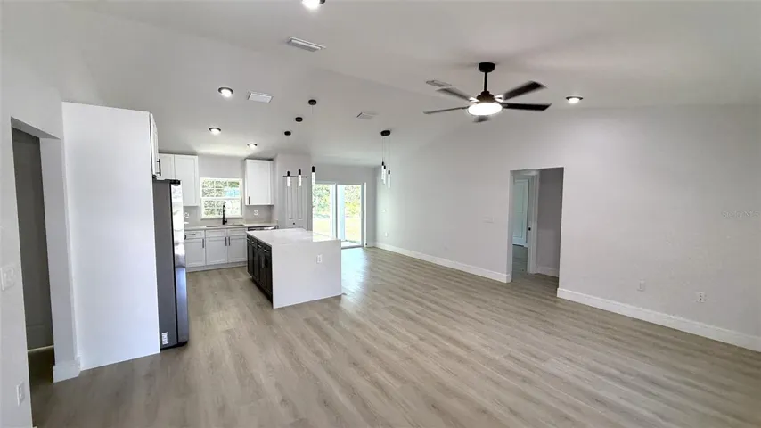 Open floor plan
