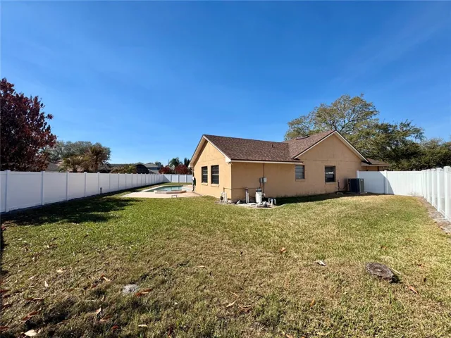 Backyard Left View