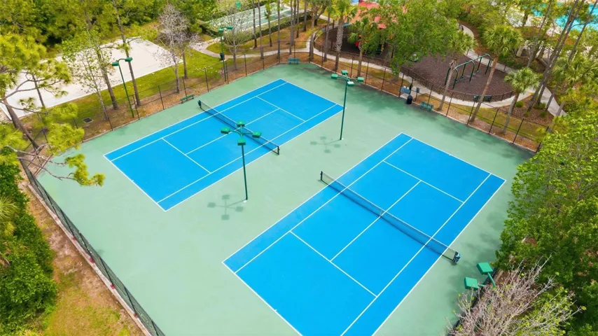 Tennis courts