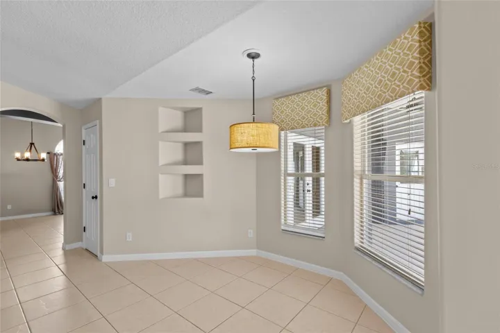Breakfast Nook & walk in kitchen pantry