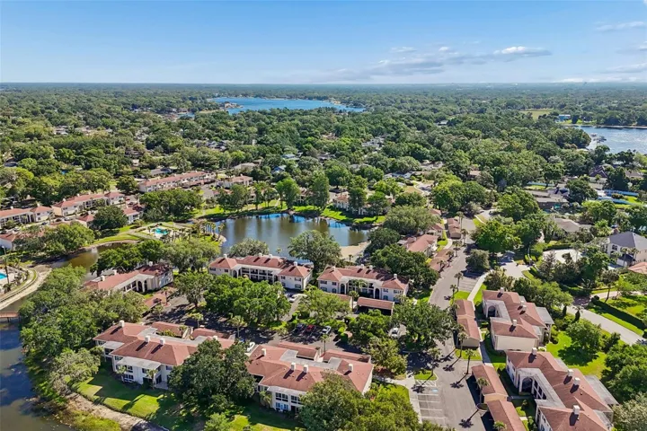 Arial view of the community
