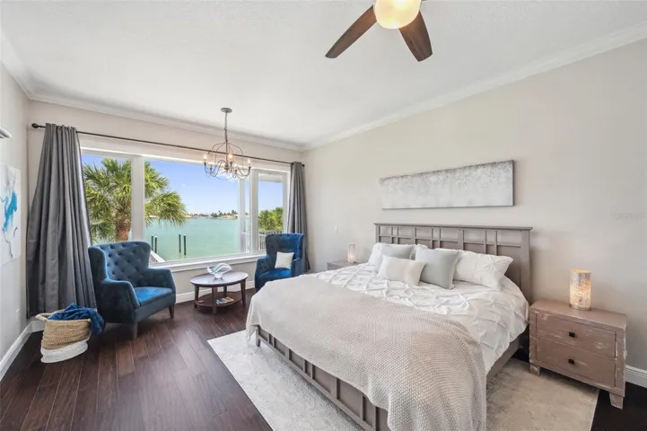 Master bedroom suite.