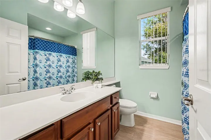 Secondary bathroom