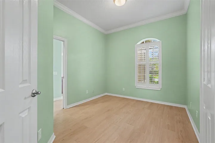 Office space next to primary room