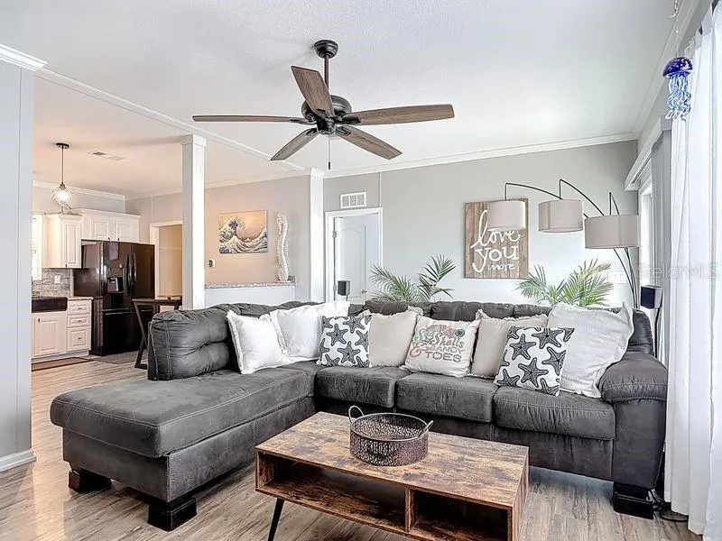 FAMILY ROOM SOFA & Coffee table STAYS