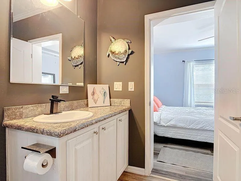 Primary bath vanity