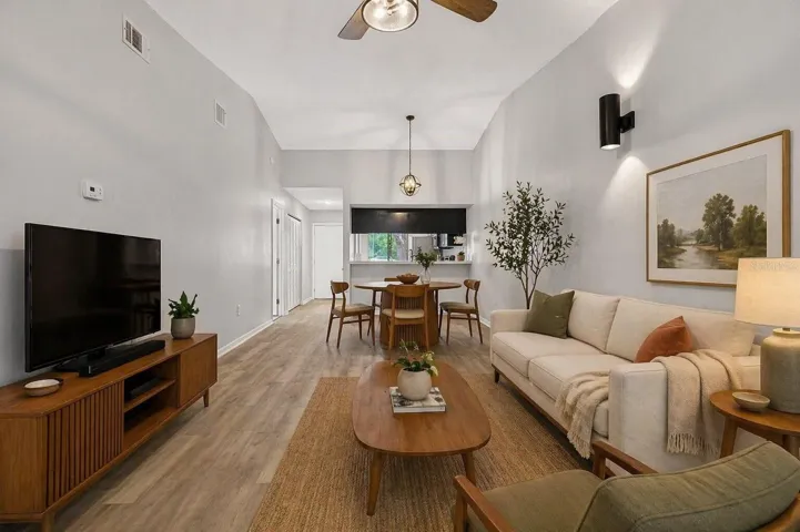 Virtually Stage Living and Dining Combo