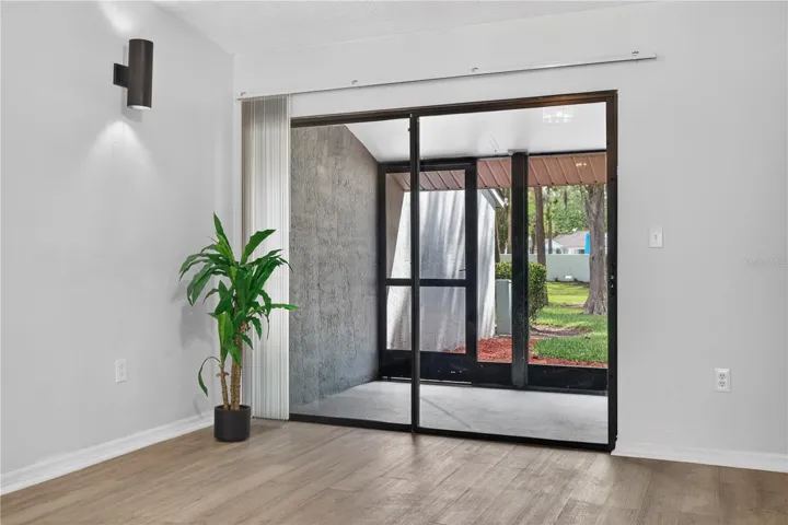 Living Area with the view of the Lanai