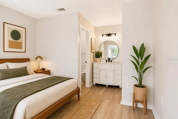 Virtually Stage Secondary Bedroom