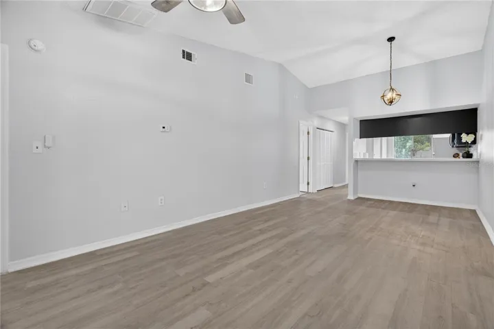 Living Area and Dining Area