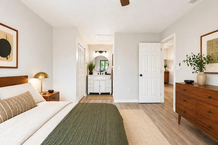 Virtually Stage Primary Bedroom