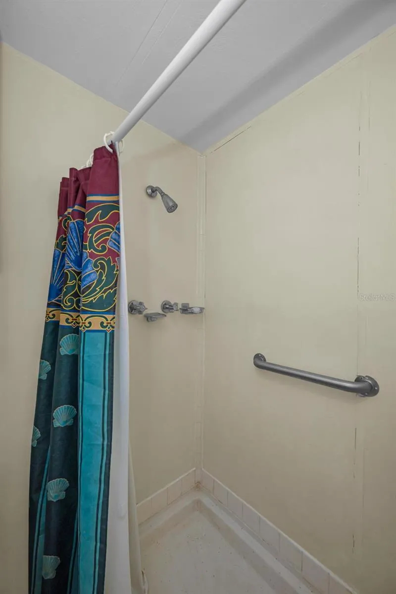 step in shower
