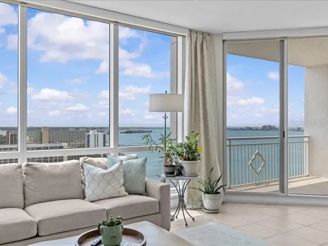 Living room with a view!