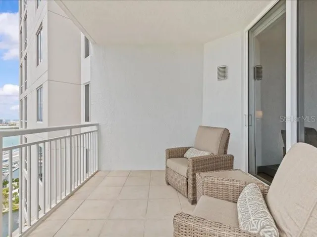 Large balcony