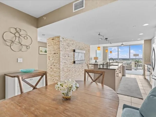 Dining area with a view