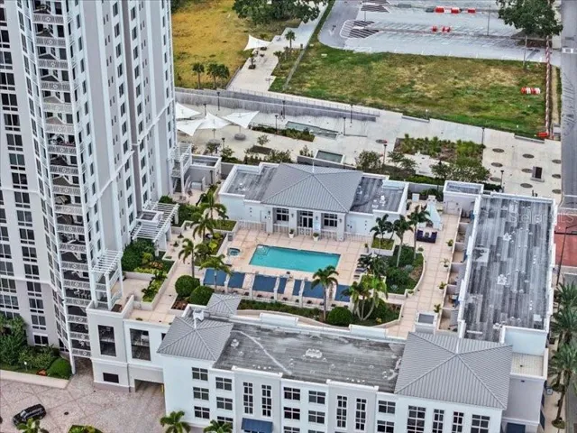 Aerial of amenity