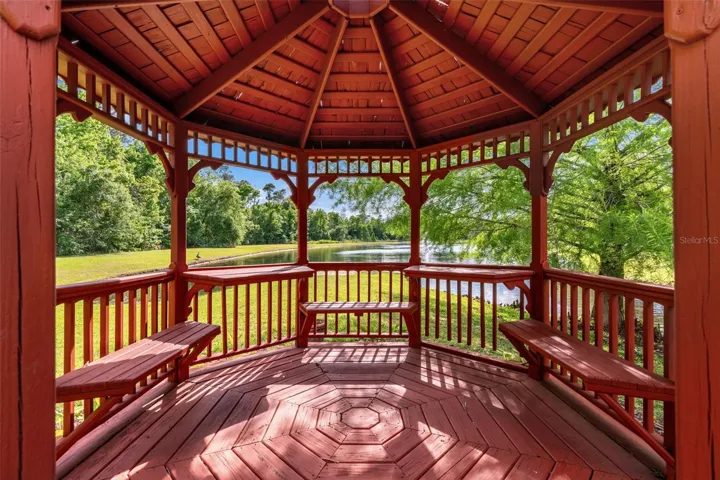 The Community gazebo.
