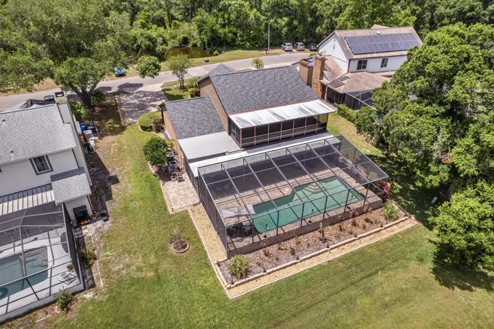 Located at the northern end of the golf course community