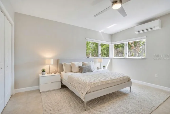 Virtually Staged Primary Bedroom