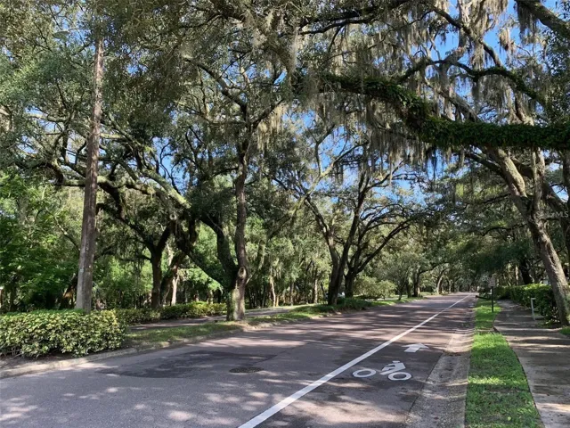 Entering Raintree Blvd