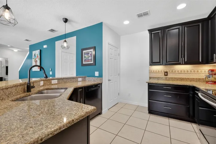 Kitchen features closet pantry