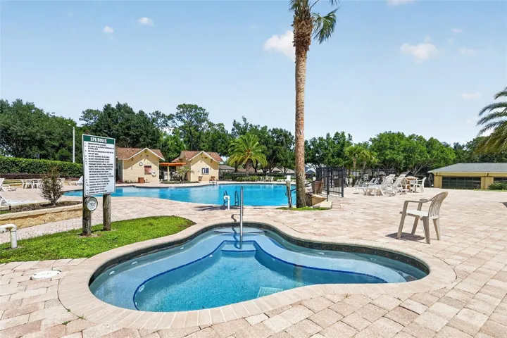 Community pool and spa