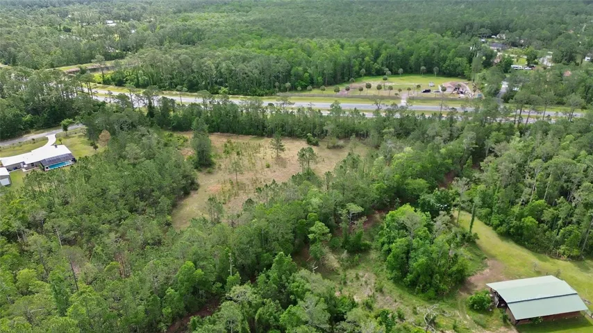 Drone view of surroundings