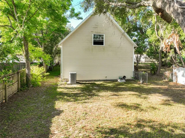 Backyard Rear Home from Property Line
