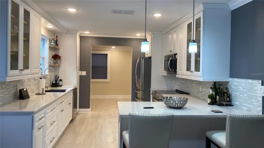 Kitchen from Living Room