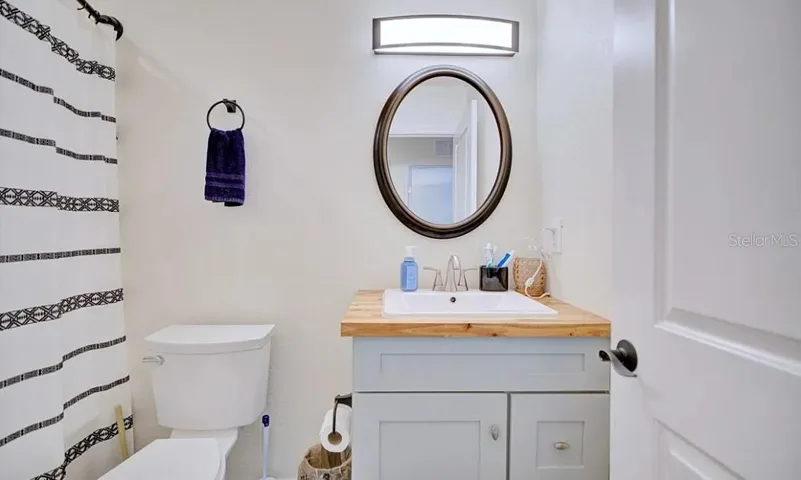 Hall bath