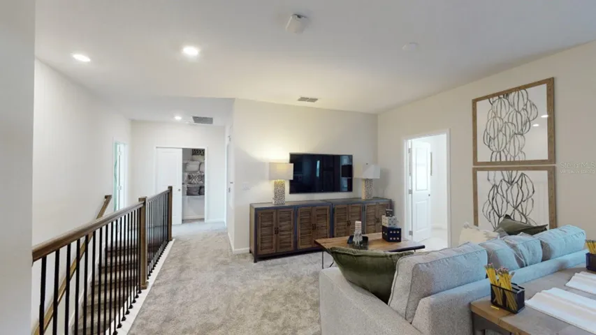 Loft - Virtually staged.