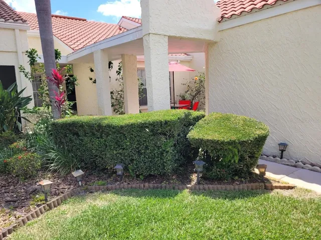 Front Of Villa