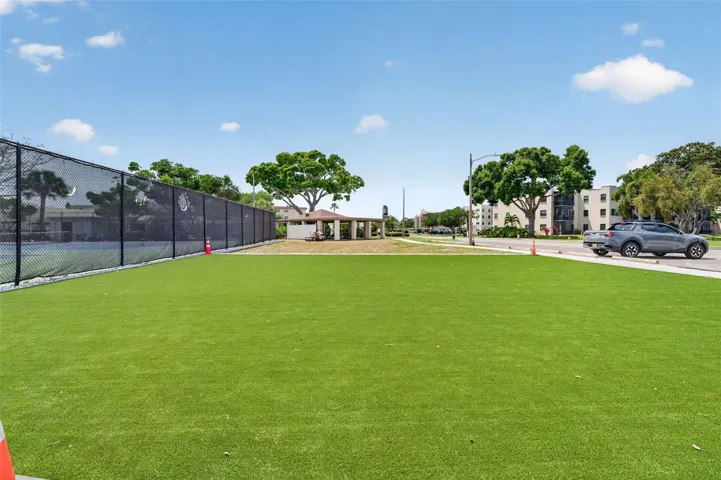 Outdoor Yoga area
