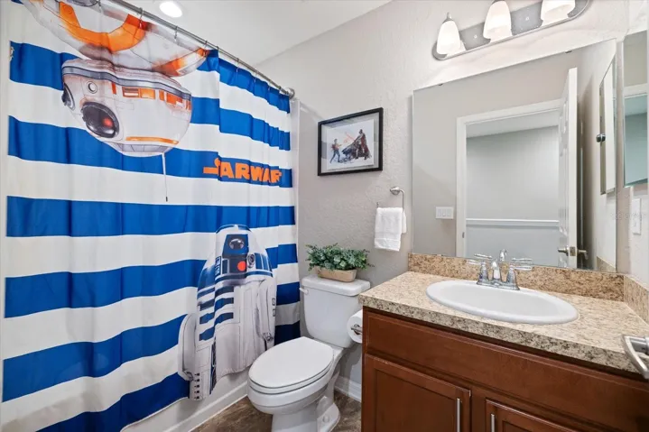 Upstairs bathroom